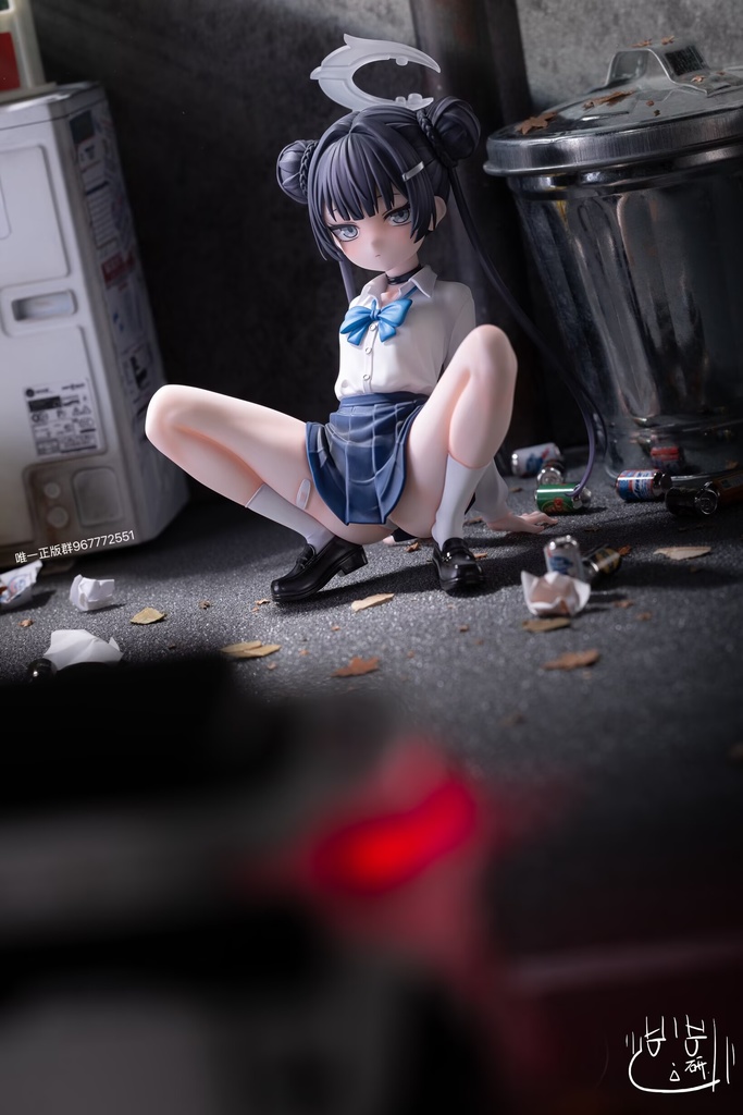 【即納】ブルーアーカイブ 竜華キサキ 制服? フィギュア ガレージキット