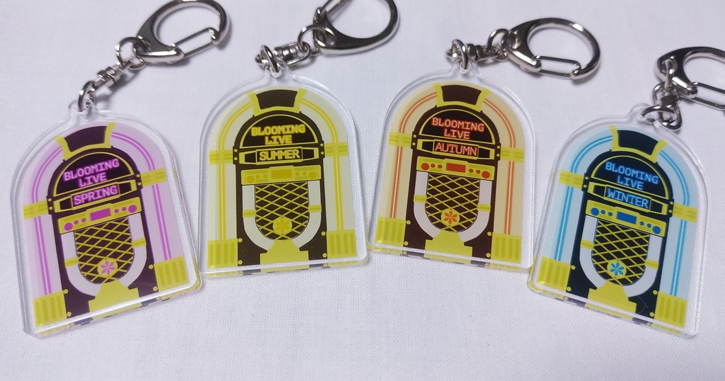 BLOOMING LIVEイメージアクキー