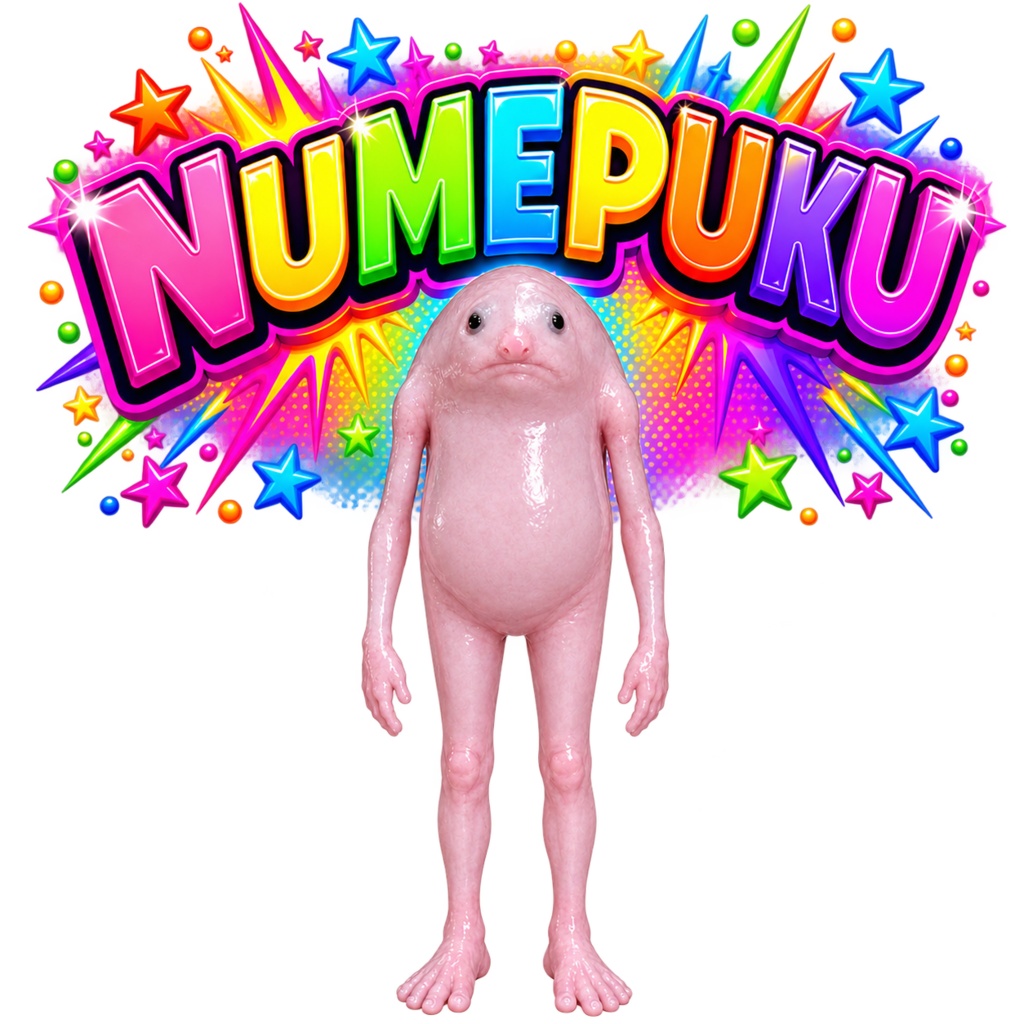 ヌメぷくアクリルキーホルダー