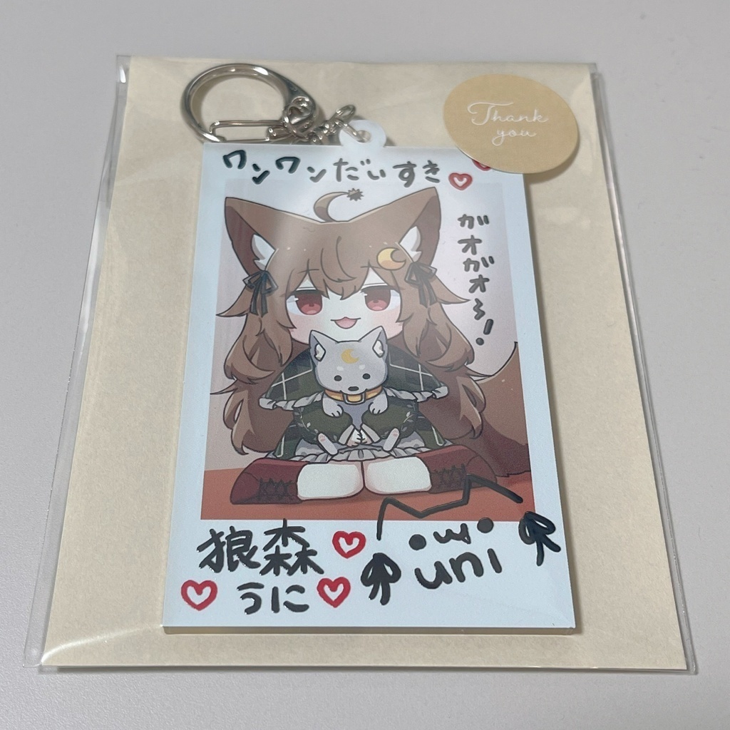 【再販】狼森うに生誕記念アクリルキーホルダー2023
