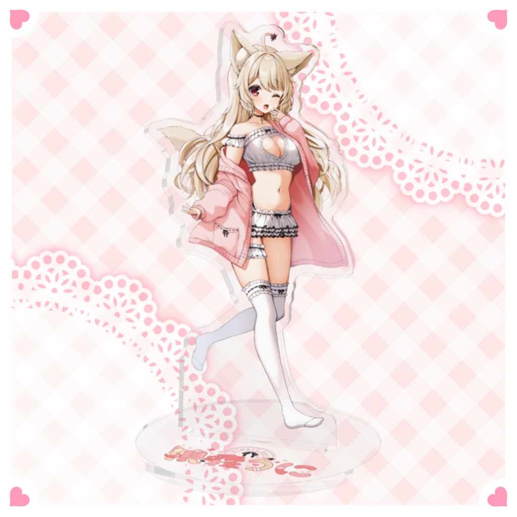 狼森うに 新モデル&生誕祭記念 2024 アクリルスタンド(キービジュアルVer.)