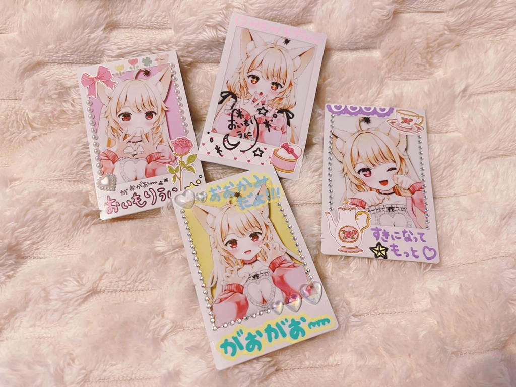 狼森うに 新モデル&生誕祭記念 2024 直筆サイン入りデコチェキ