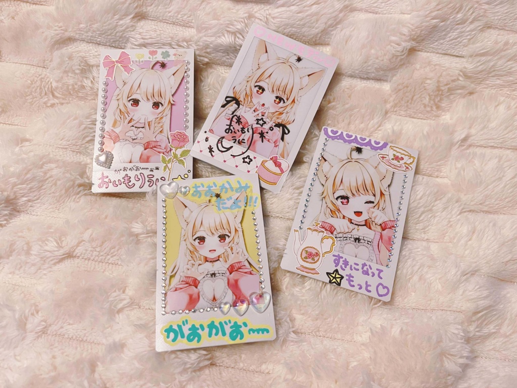 狼森うに 新モデル&生誕祭記念 2024 直筆サイン入りデコチェキ