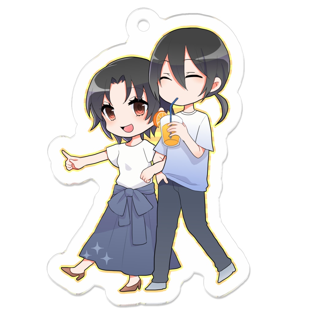 探索者アクリルキーホルダー