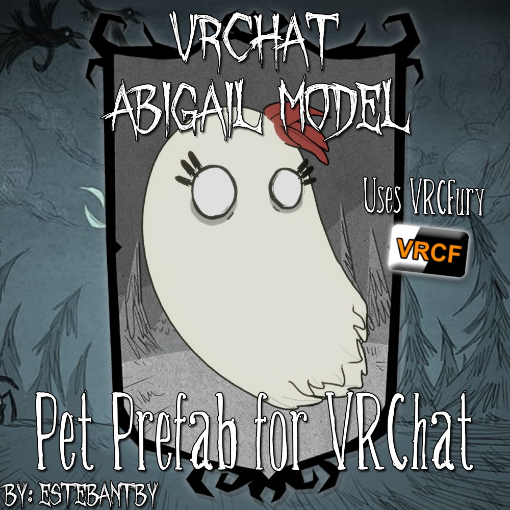 VRChat Abigail Ghost from Don't Stave Together