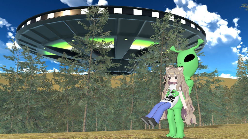 Alien Abduction Costume