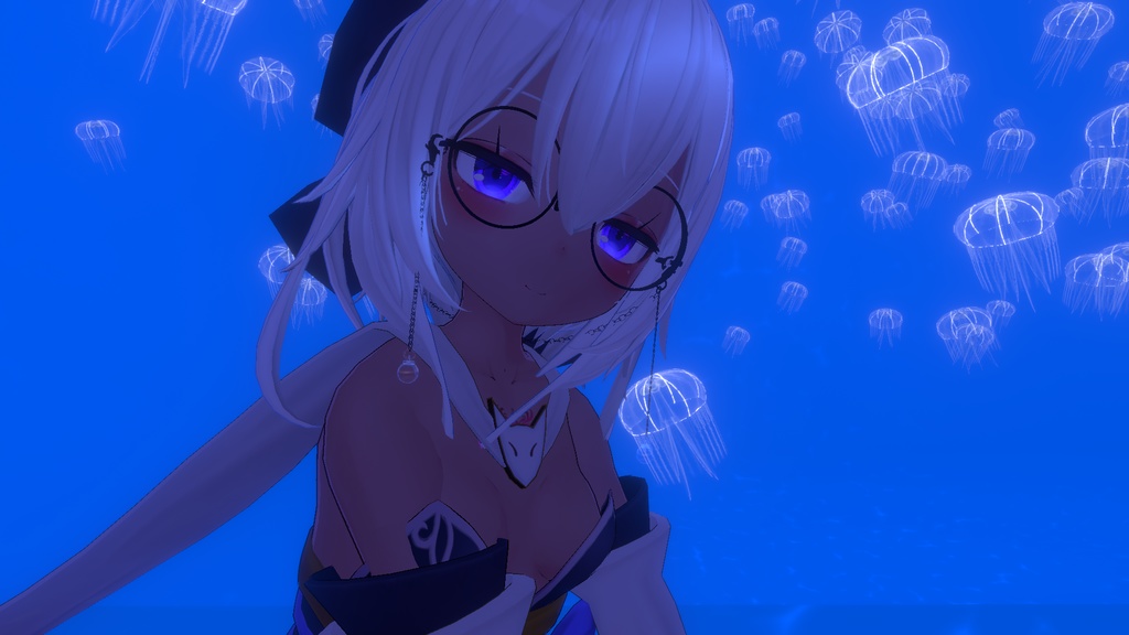 【3Dモデル】チェーン眼鏡