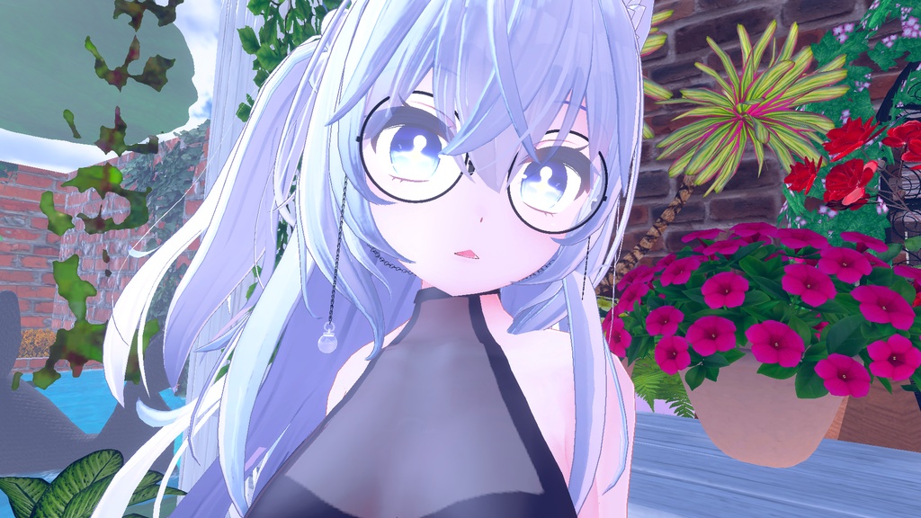 【3Dモデル】チェーン眼鏡