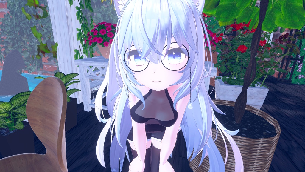 【3Dモデル】チェーン眼鏡