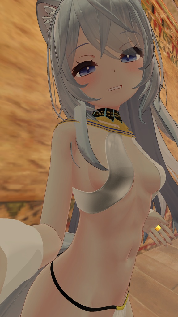 【狐雪専用】 エジプト服 目+顔の化粧