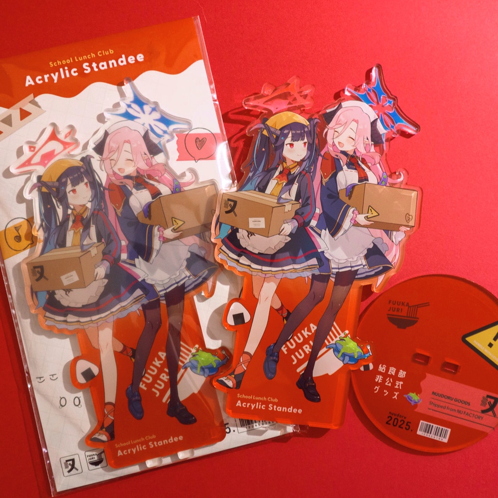 給食部アクリルスタンド【受注予約】