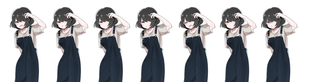 フリーぜろ立ち絵①