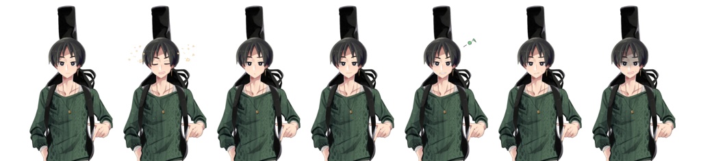 フリーぜろ立ち絵②