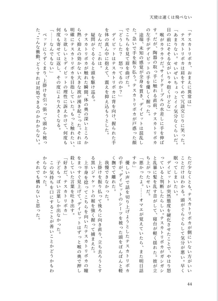 【再販】天使は速くは飛べない