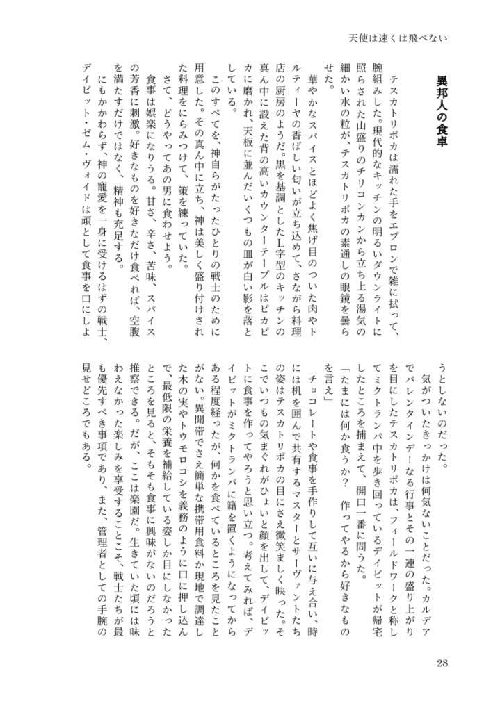 【再販】天使は速くは飛べない