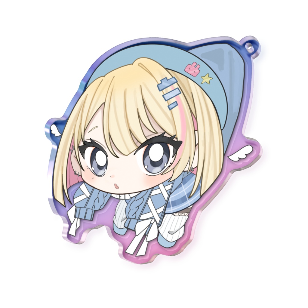 1周年グッズ☆オーロラアクキー