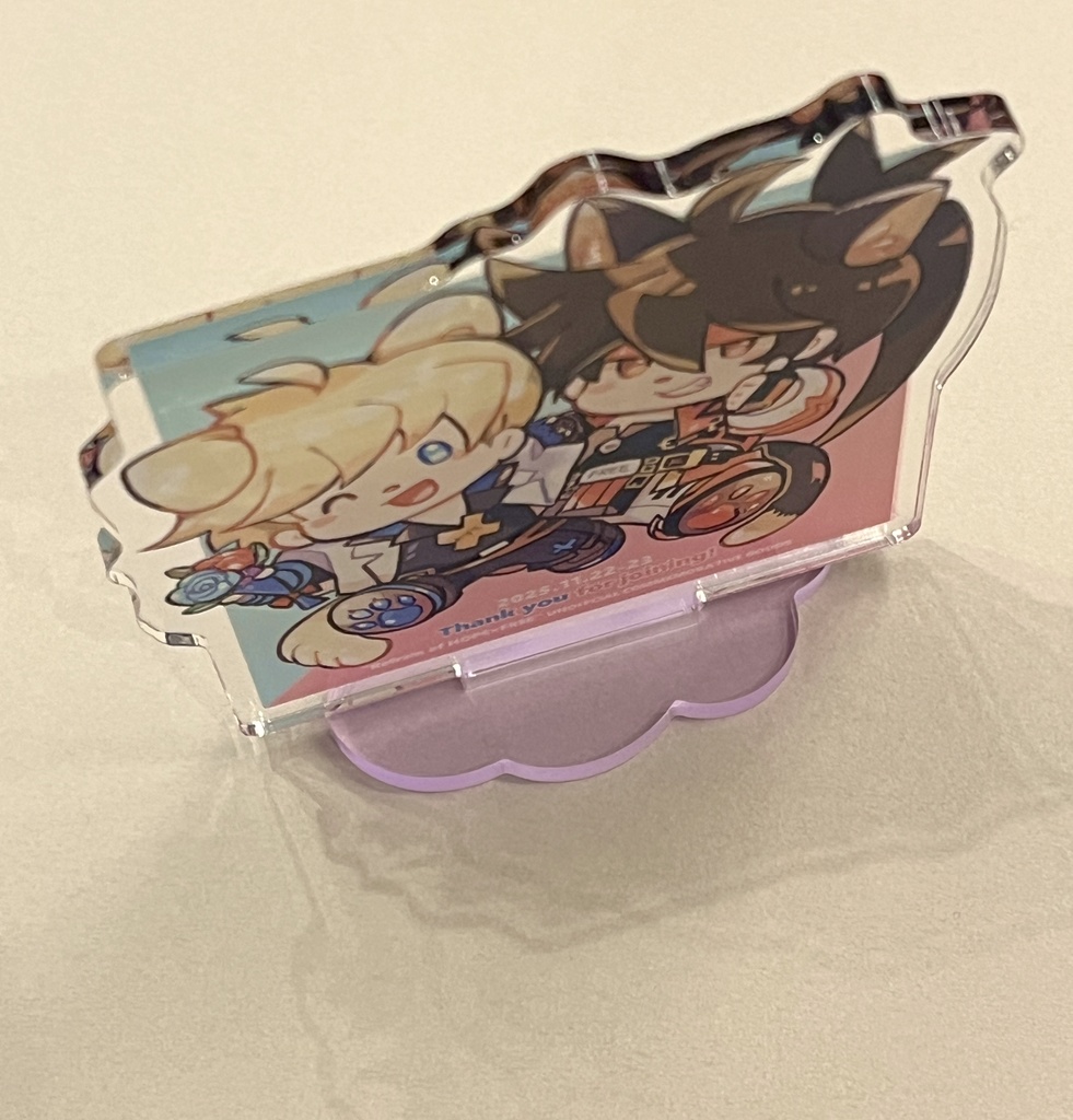 参加記念アクリルスタンド