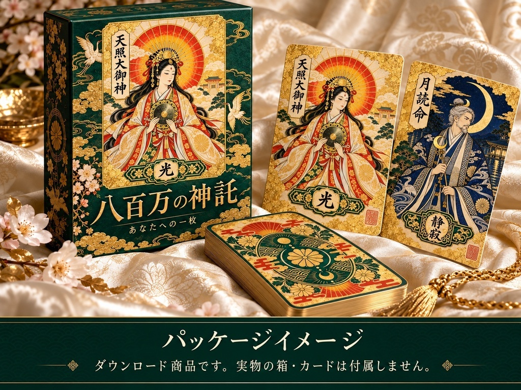 八百万の神託｜日本の神様からあなたへの一枚【30枚収録】