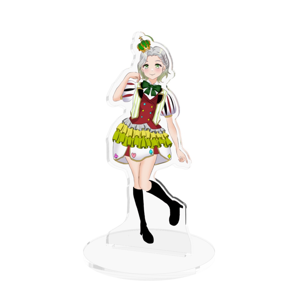 梨凪梨奈アクリルフィギュア(トランプ)