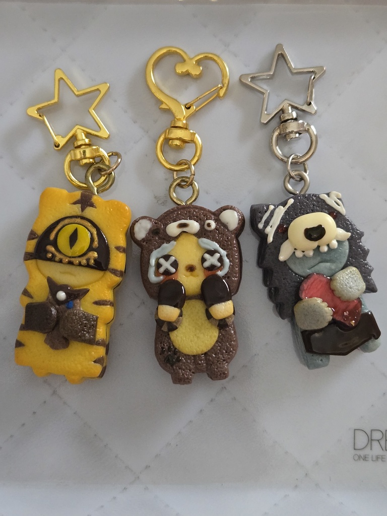 トラ🐯クマ🐻イヌ🐺キーホルダー