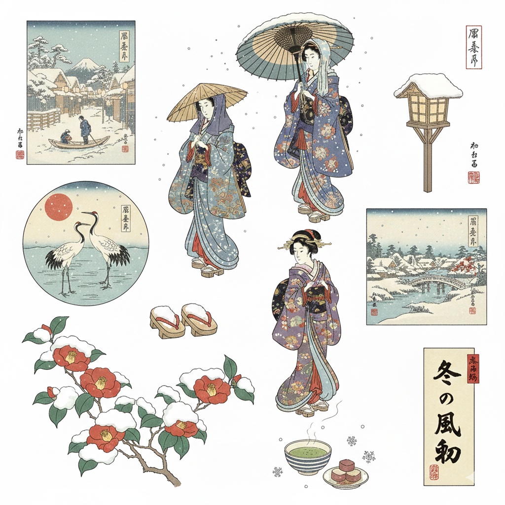 【素材】水彩パステル風 クリップアート10種セット(背景透過PNG)