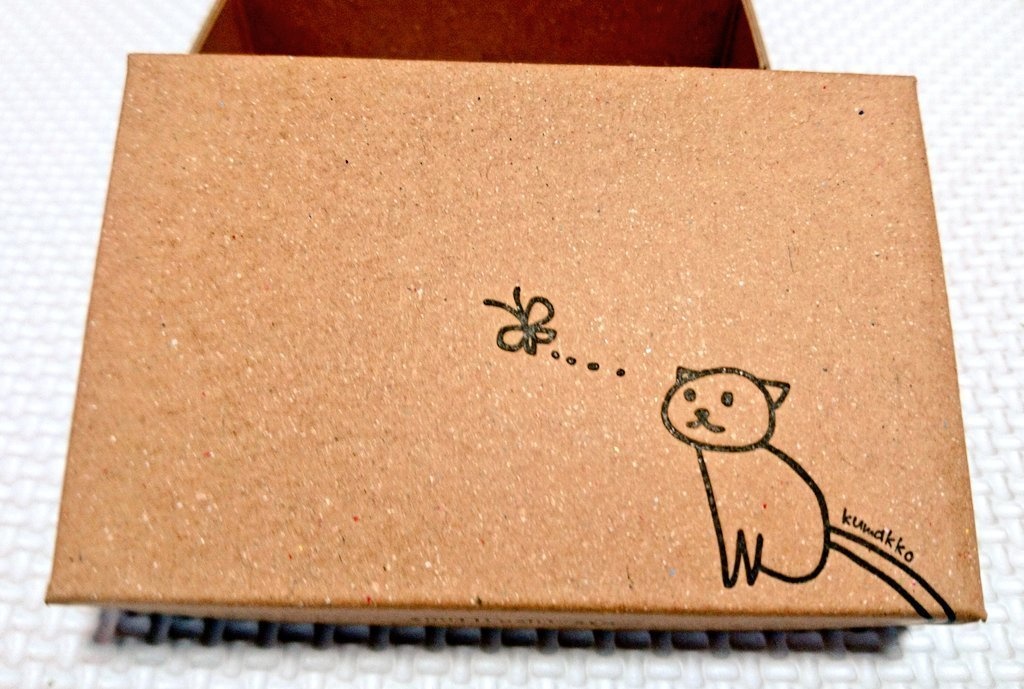 猫の名刺ケース（活版印刷の箱） - くまぼんカタログ - BOOTH