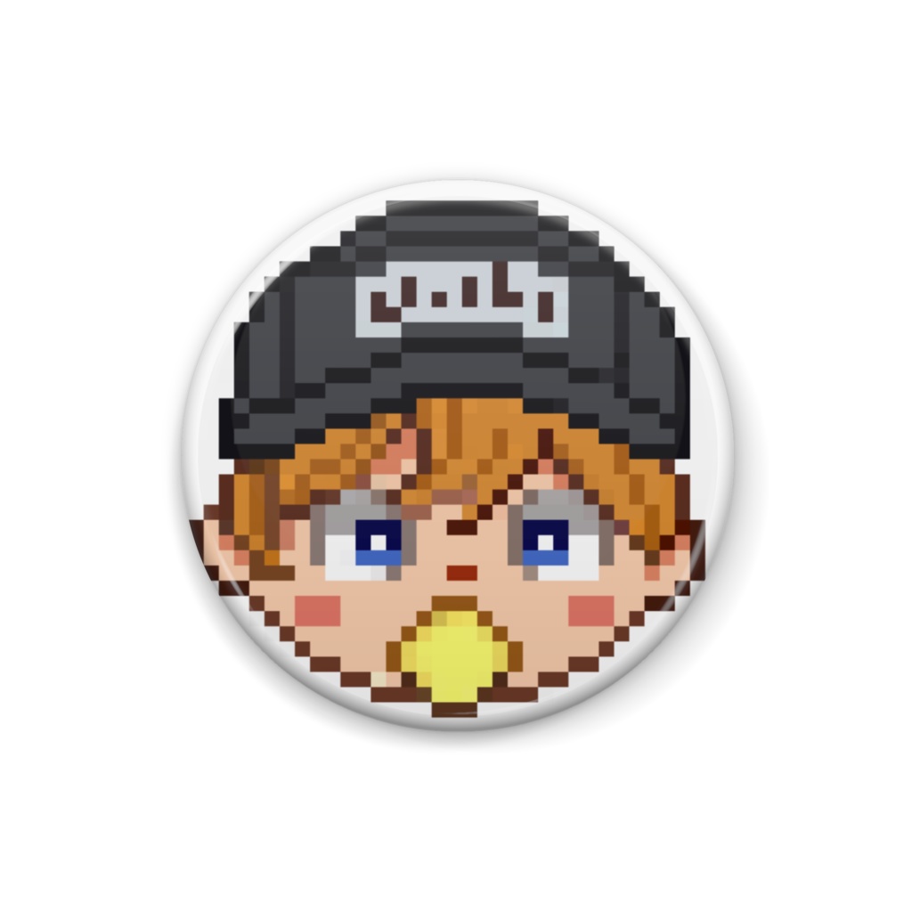 モシャ缶バッジ