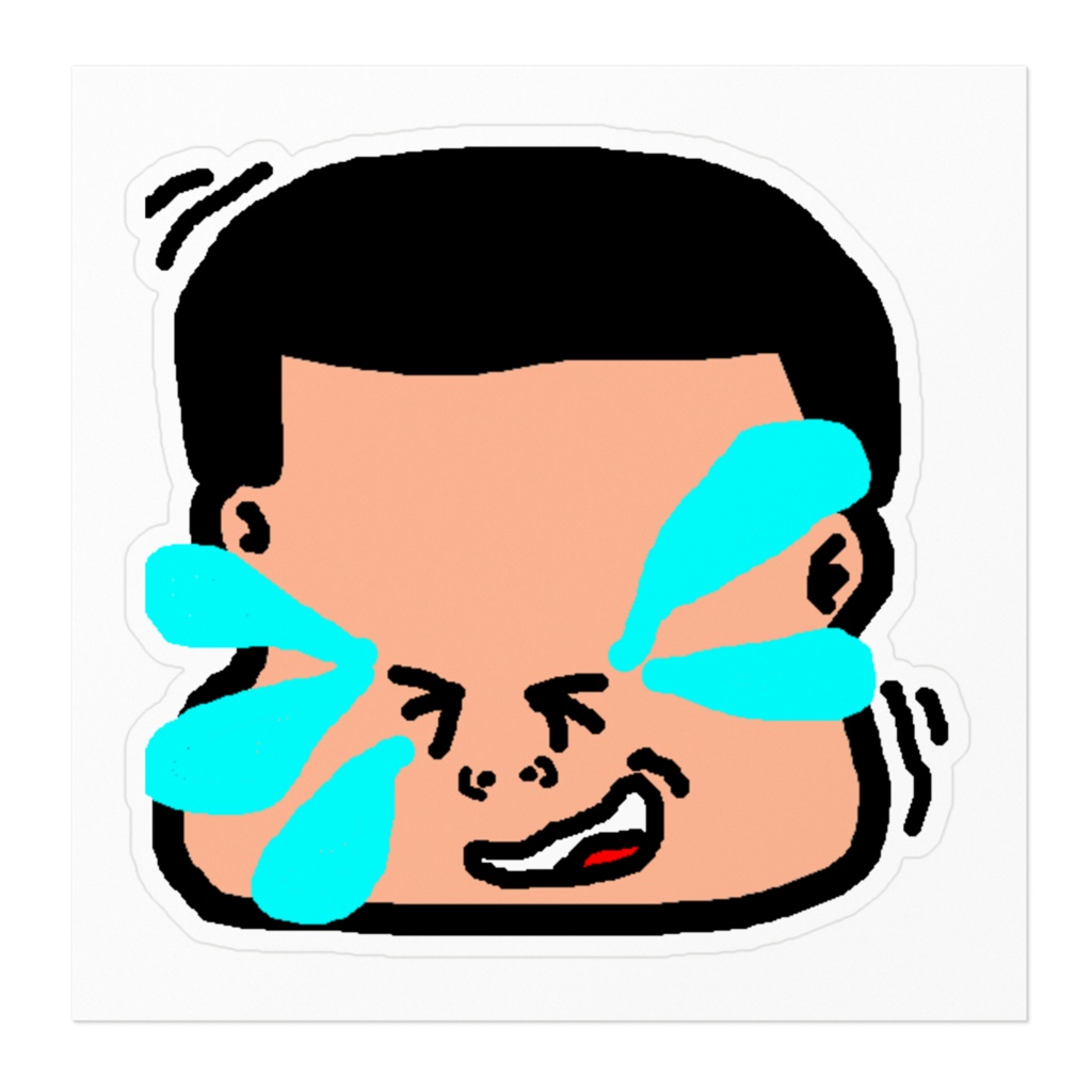 ギャハハくんステッカー