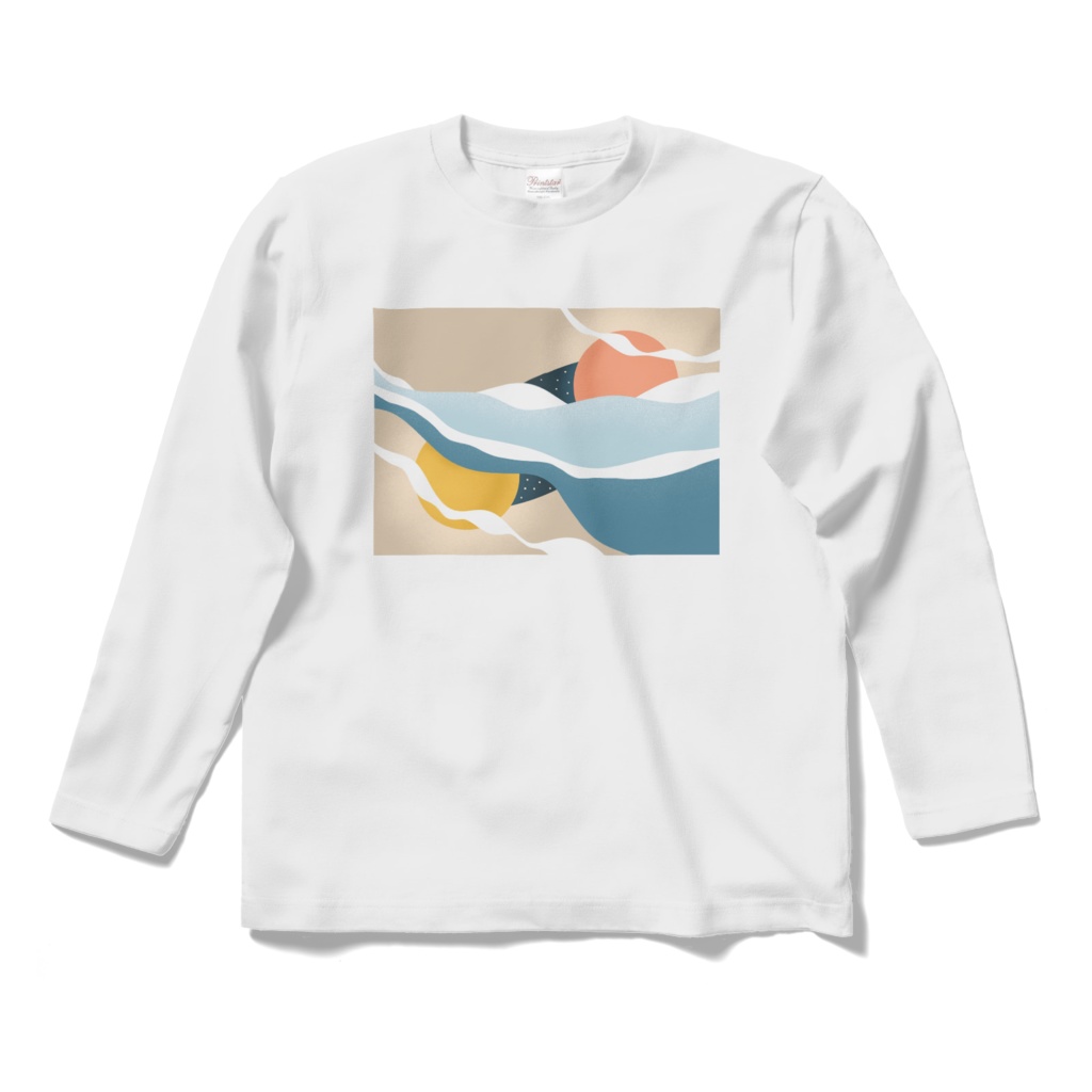 友達じゃない ロングTシャツ
