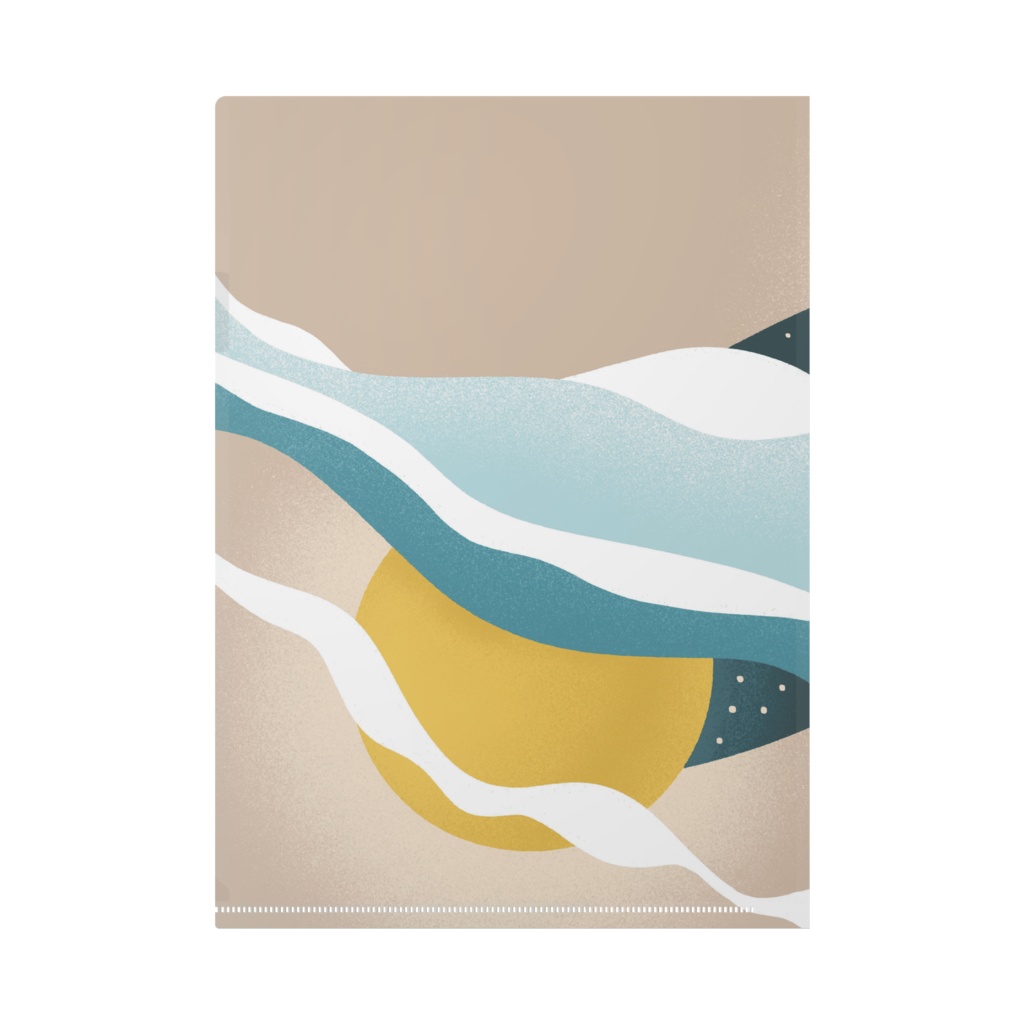 友達じゃない クリアファイル