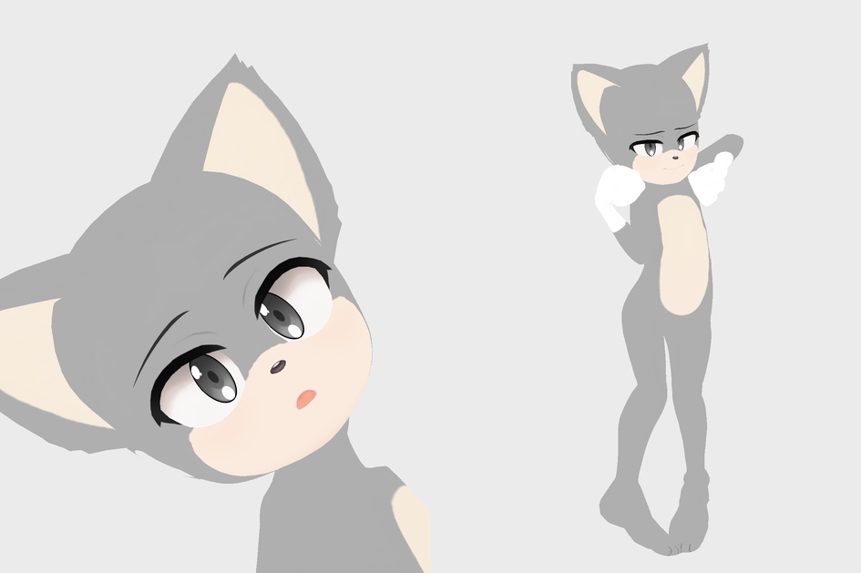 Sonic OC Bases [Vroid] - Bethdacat - BOOTH