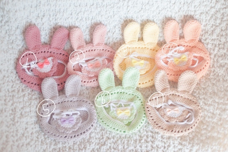 11cm うさぎさんセット