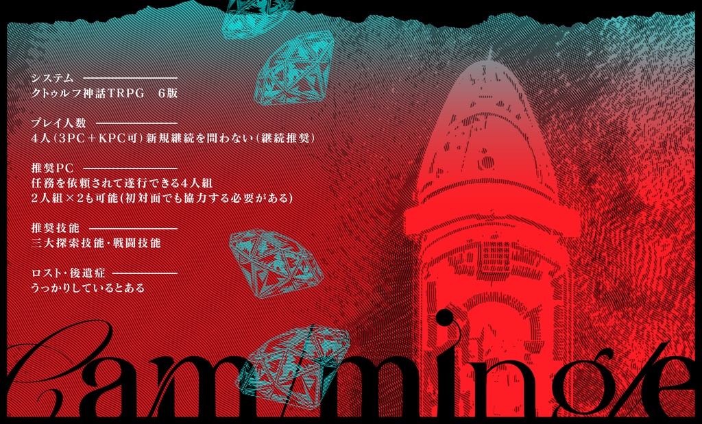 【CoCシナリオ】cam/mingle【SPLL:E197911】