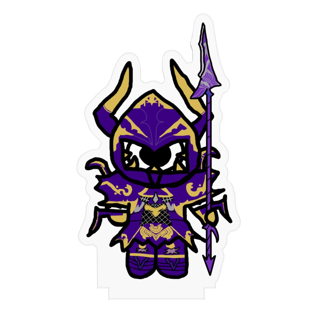 成長くんアクリルフィギュア ”槍”