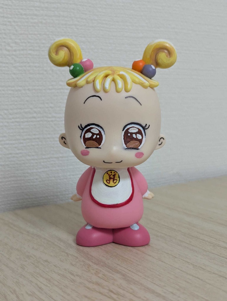 ハナちゃん風カスタムドール（おジャ魔女どれみ）一点物・非公式 