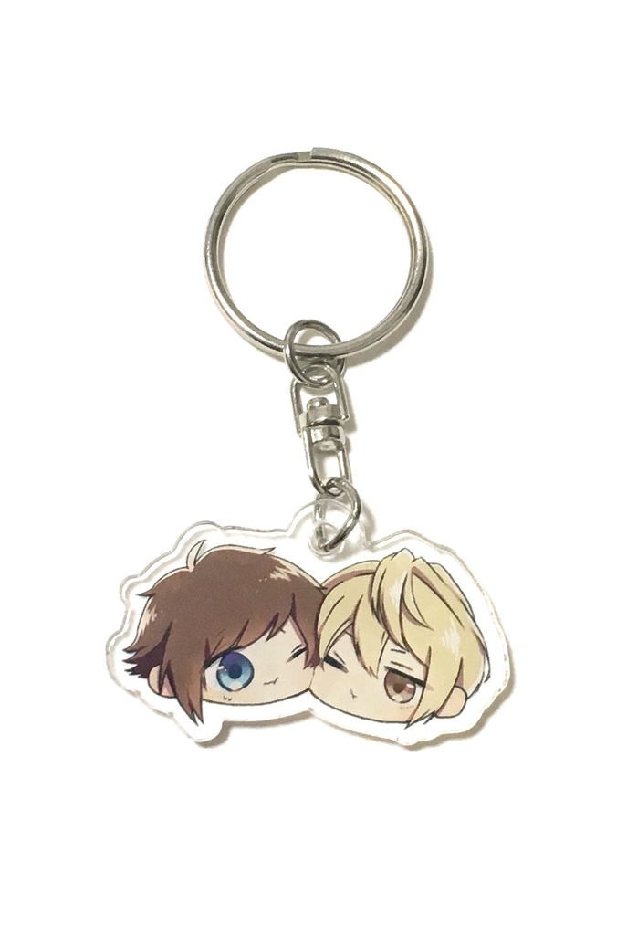 アクリルキーホルダー ジュリヒロほっぺ