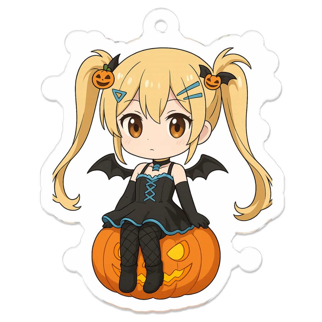 ちびキャラ 妹ちゃんHALLOWEENアクキー