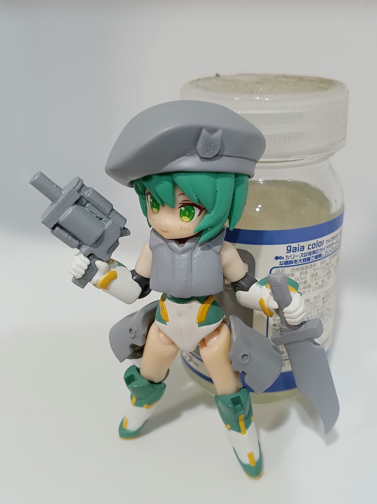 アルファ-alpha- デスクトップアーミー·シルフィーⅡ向けカスタムパーツキット