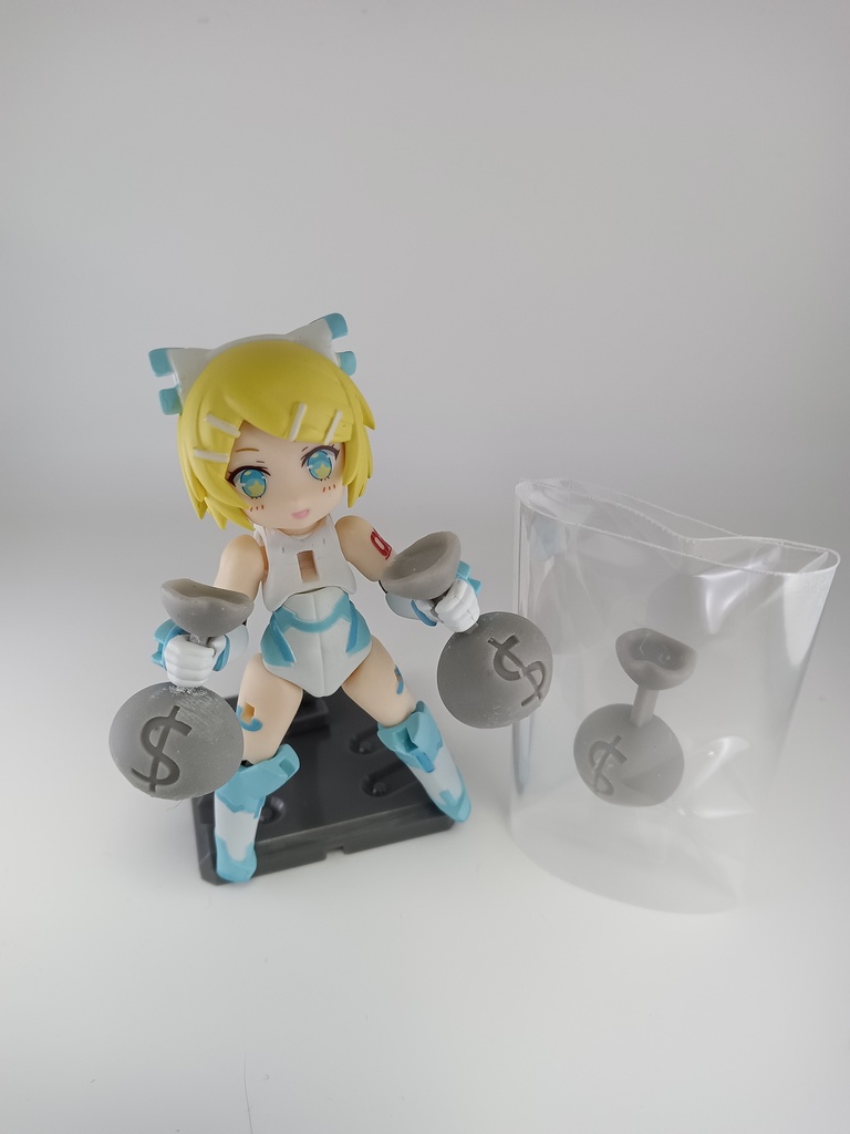 ドル袋　ミニフィギュア向け小道具
