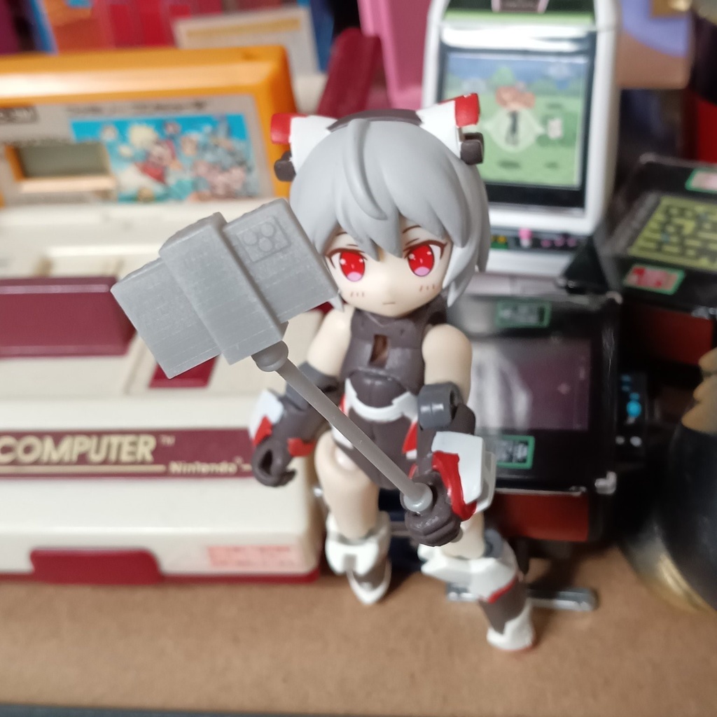 自撮り棒 ミニフィギュア向け