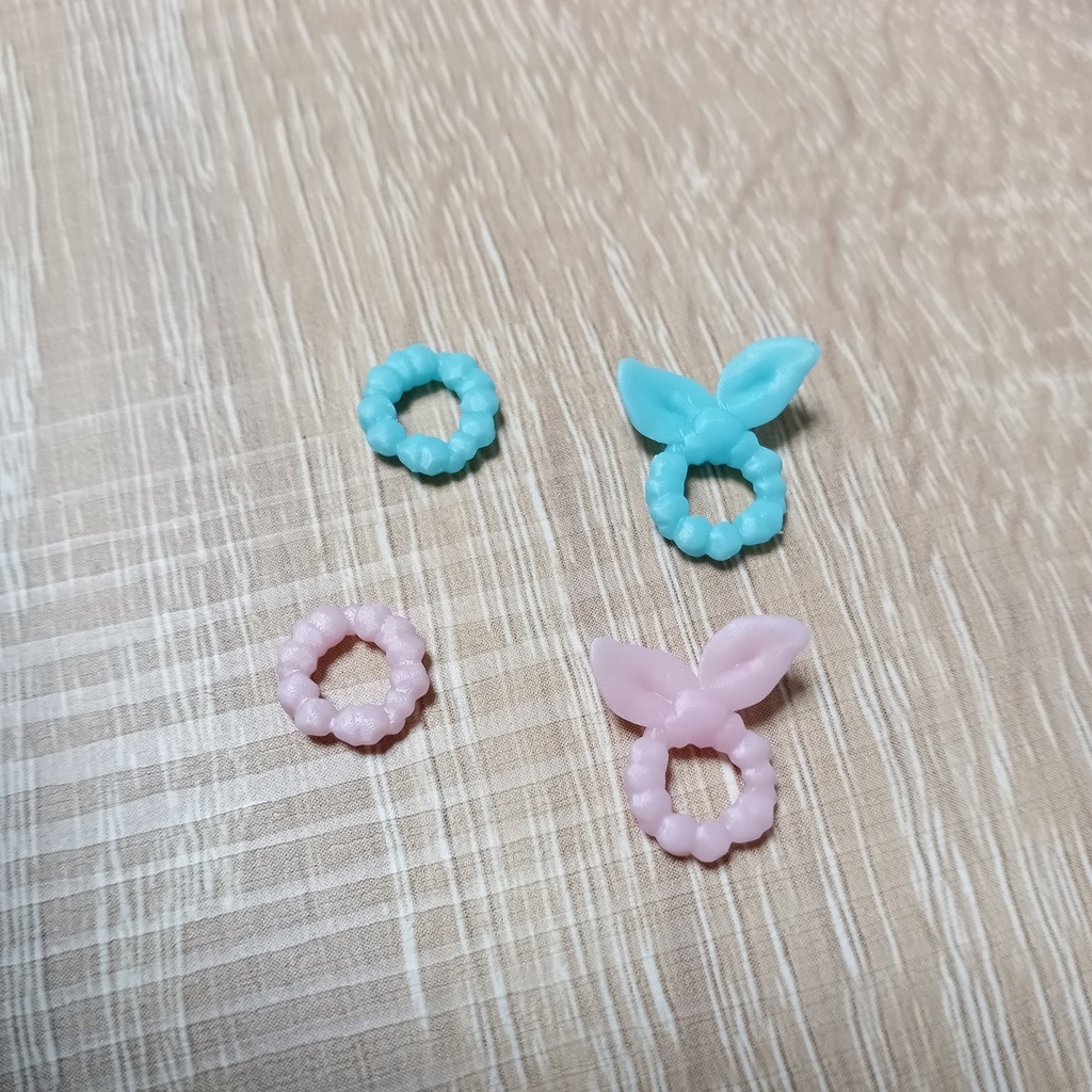 ミニフィギュア向けシュシュ