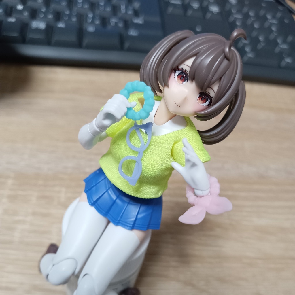 ミニフィギュア向けシュシュ