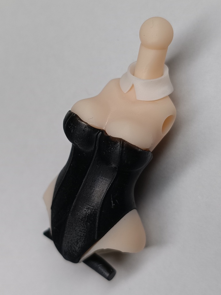 バニー部活動ユニフォーム(黒) Megami Device Bunny Body Full Color Kit(BK)