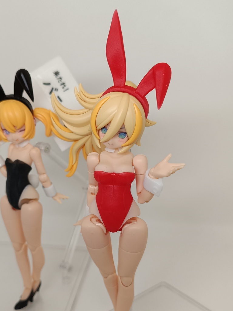 バニー部活動ユニフォーム(赤) Megami Device Bunny Body Full Color Kit(RED)