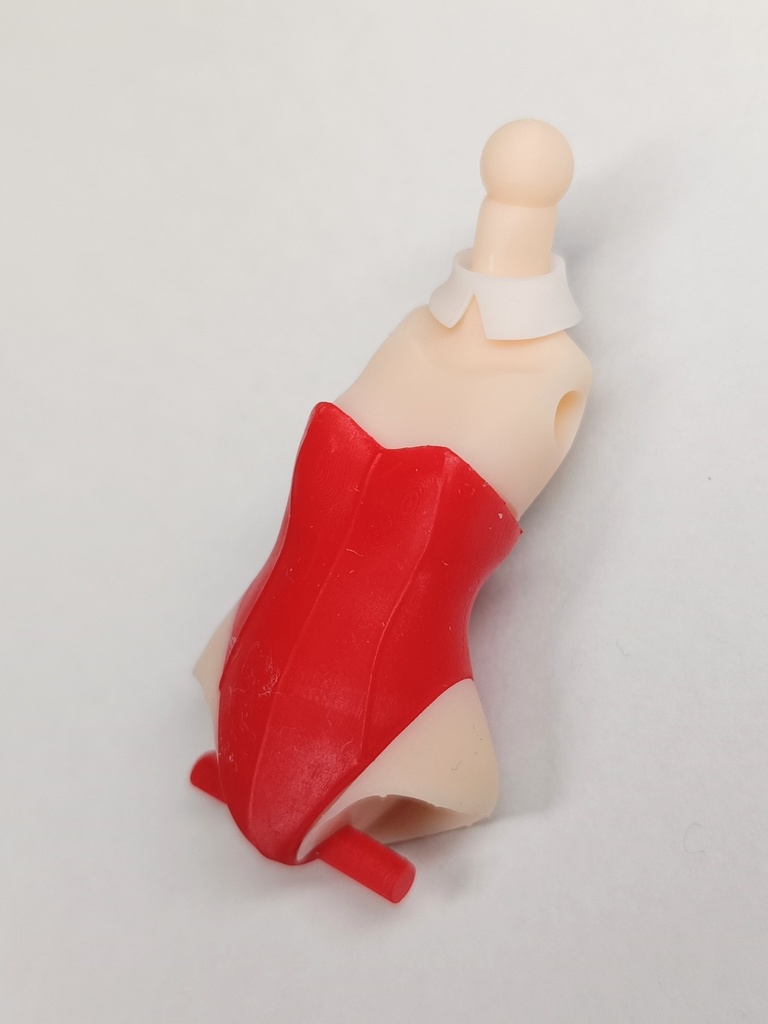 バニー部活動ユニフォーム(赤) Megami Device Bunny Body Full Color Kit(RED)