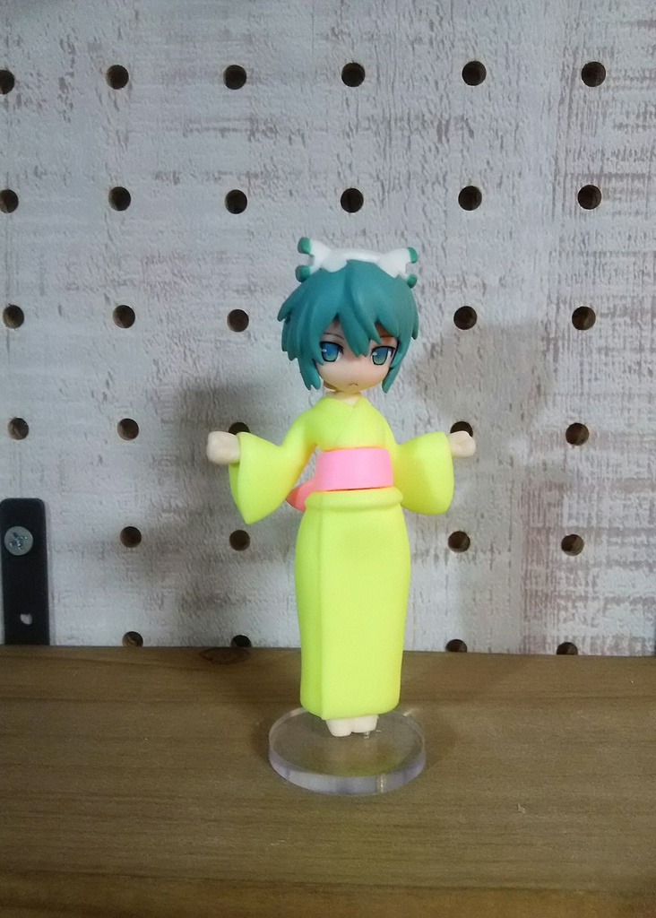 デスクトップアーミー　カスタム素体｢ゆかた娘｣(黄色)