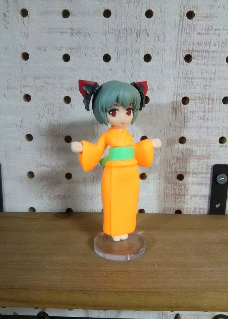 デスクトップアーミー　カスタム素体｢ゆかた娘｣(オレンジ色)