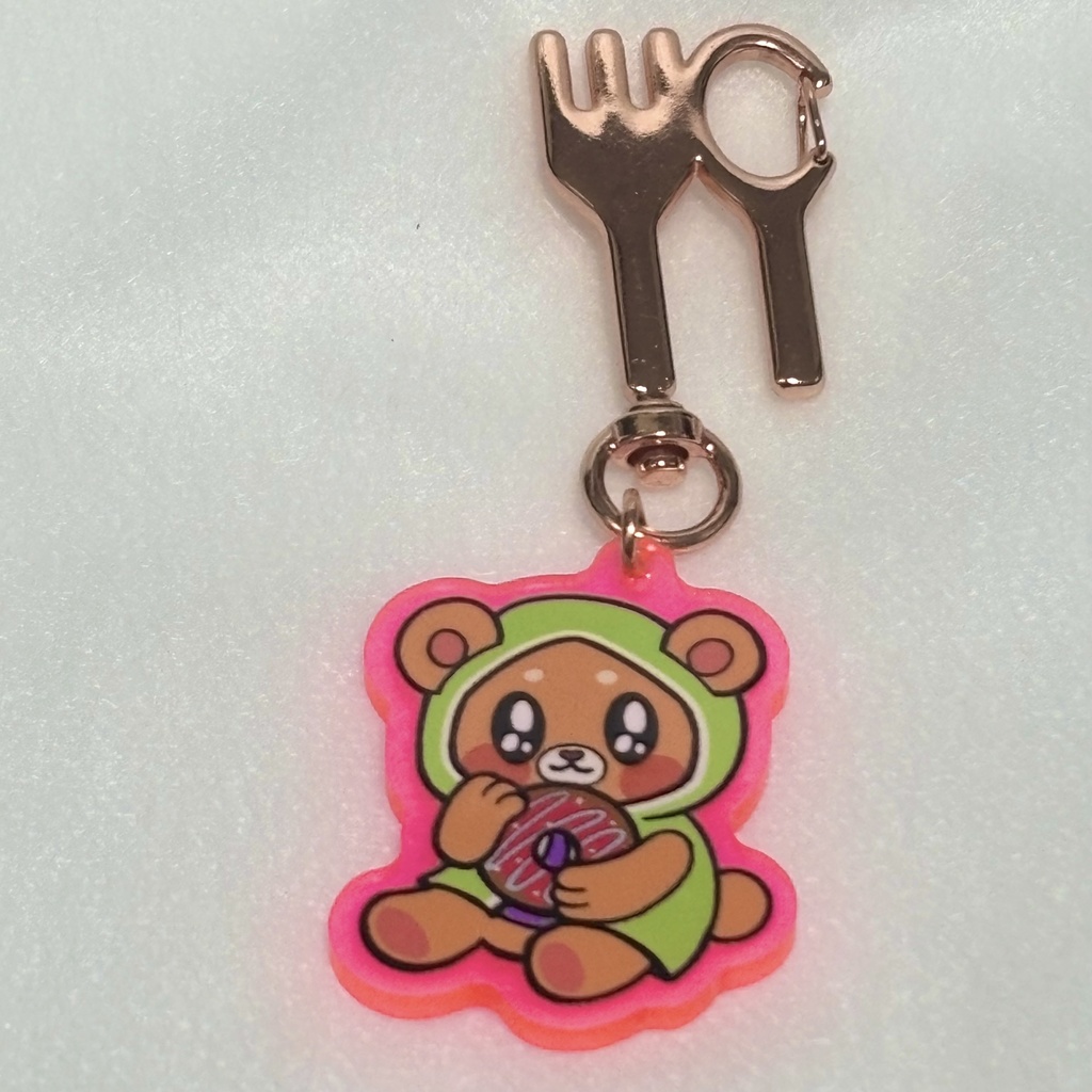 ♡きゅるん傭兵くまアクキー♡