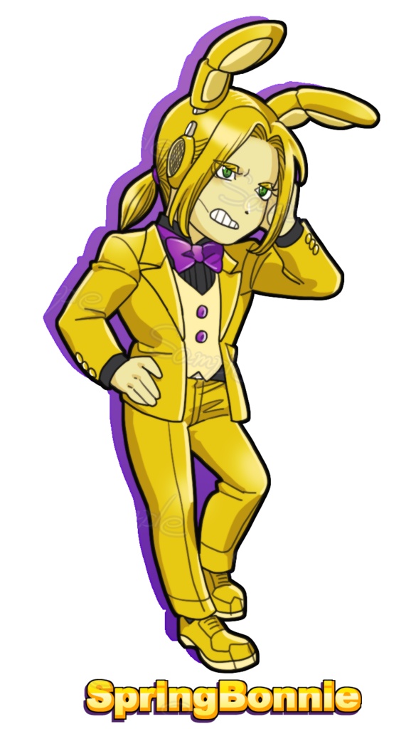 【擬人化】スプボニさんアクスタ