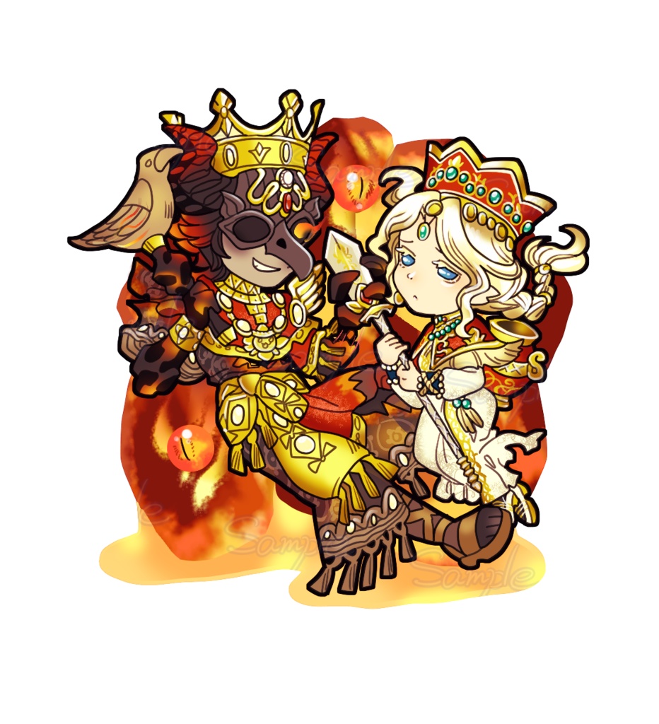 【愚漁】罪悪の熔熱×破魔の刃アクスタ